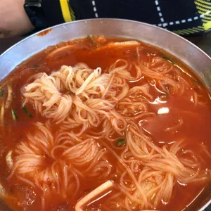 밀면전문점 리뷰 사진