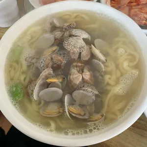 옛날바지락손칼국수 사진