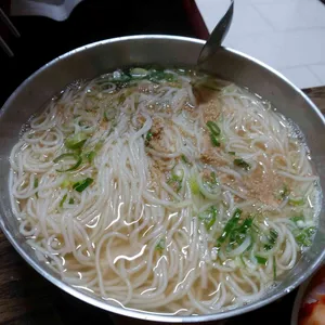 시장국수 사진