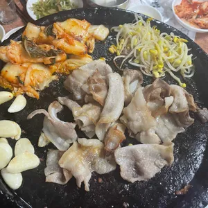 온천돌구이 사진