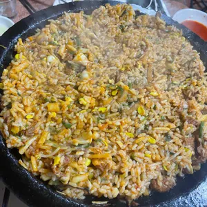 온천돌구이 사진