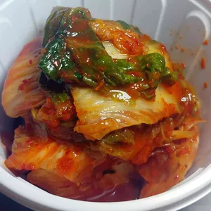 홍칼국수와 감자탕 사진