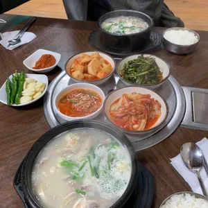 기차순댓국 사진