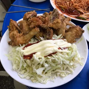 꼬랑치킨 사진