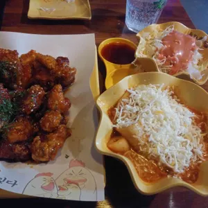 노랑통닭 사진