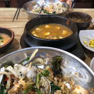 시골보리밥&돈까스 사진