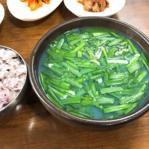 섬진강재첨과진부령황태 사진