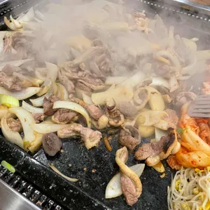 수양오리돌판구이 사진