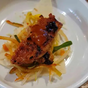 숯불닭갈비에 반하닭 사진