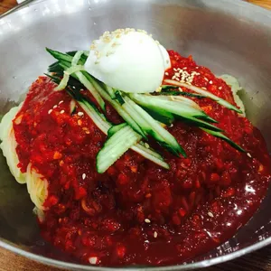 부산밀면 사진