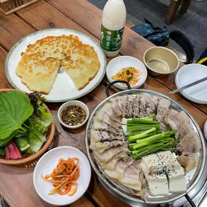 시골쌈밥 사진