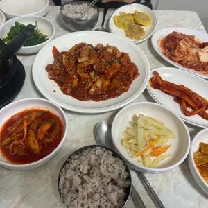 시골밥상 사진