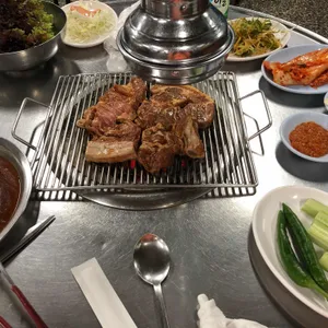 숯불왕갈비 사진
