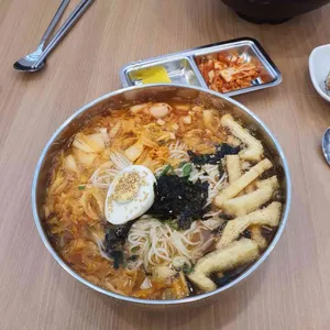 서리서리멸치국수 사진