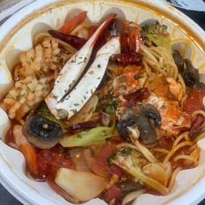 유채꽃 파스타&필라프 사진