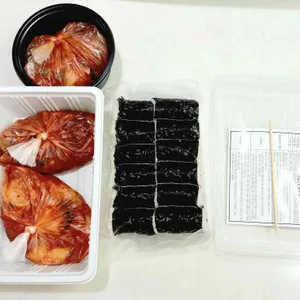 미가 들깨수제비 충무김밥 리뷰 사진