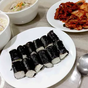 미가 들깨수제비 충무김밥 리뷰 사진