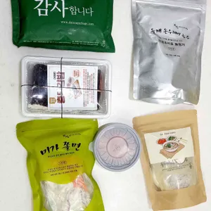 미가 들깨수제비 충무김밥 리뷰 사진