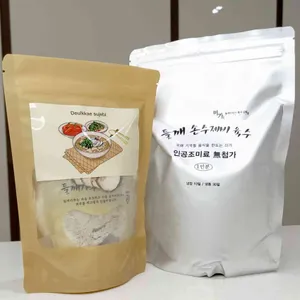 미가 들깨수제비 충무김밥 리뷰 사진