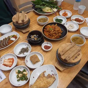 매화쌈밥 사진