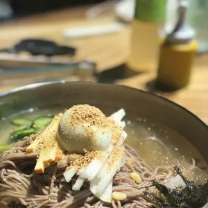 100프로메밀수목원막국수 사진