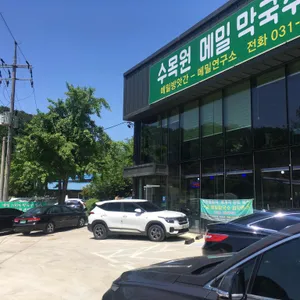 100프로메밀수목원막국수 리뷰 사진