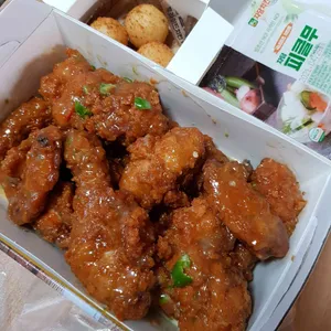 자담치킨 사진