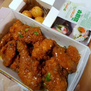 자담치킨 사진
