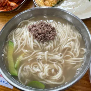 민속손국시 사진