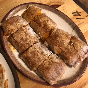 빈대떡에얼음막걸리 사진
