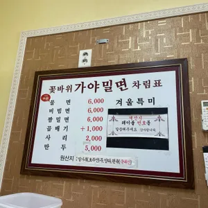 꽃바위 가야밀면 리뷰 사진