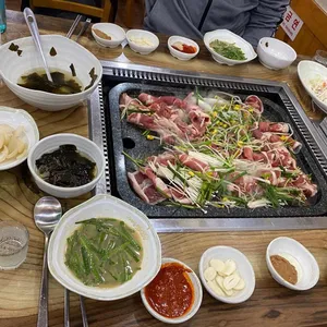 자기랑오리랑 사진