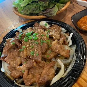 명성막국수 석갈비 떡갈비 사진