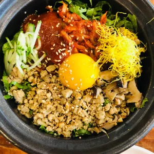장미칼국수 사진