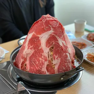 화산물갈비 사진