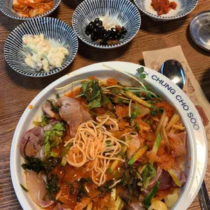 청초수물회 사진
