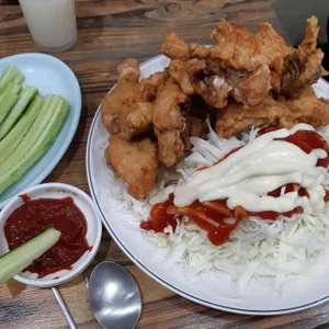 꼬랑치킨 사진
