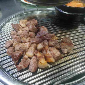연탄불 생고기 리뷰 사진
