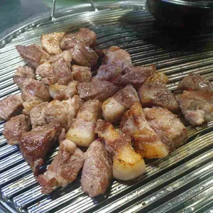 연탄불 생고기 리뷰 사진