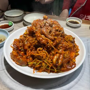 왕창아구찜 사진