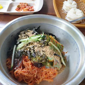 옛날멸치국수 사진
