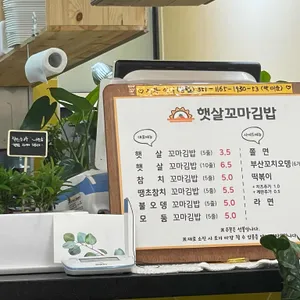 햇살꼬마김밥 리뷰 사진