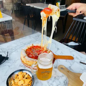 맥주를구한피자  사진
