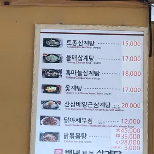 백년토종삼계탕  리뷰 사진