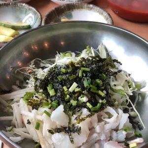 장수물회 사진