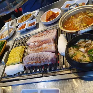 연탄구이식객 사진