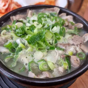 장수순대국밥 사진