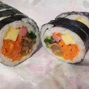 삐사감김밥에빠지다 사진