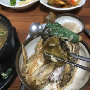 명문옻닭 사진