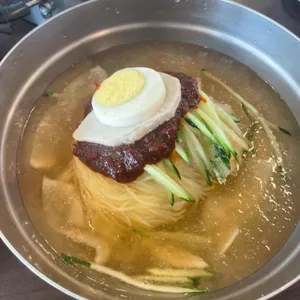 밀면전문점 리뷰 사진